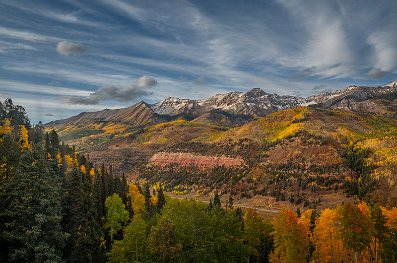 View from Telluride Gondola View from Telluride Gondola
